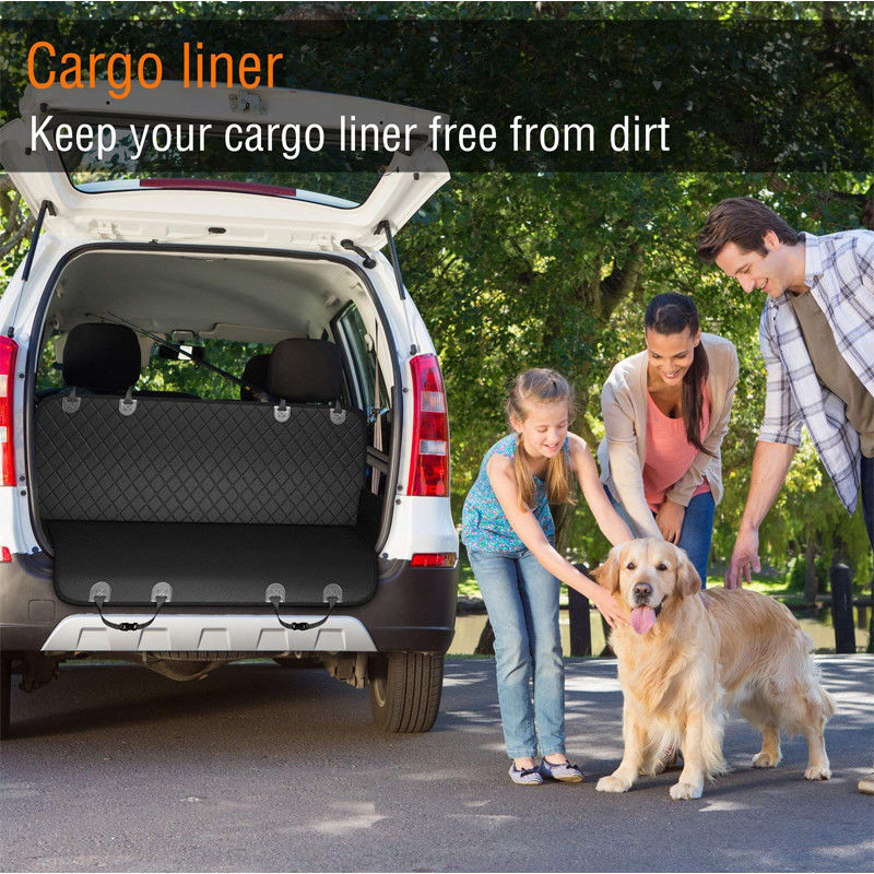 Cubiertas de asiento de carro de lujo de encargo del perro de la prenda impermeable del paño de Oxford para la hamaca 1.4KG de Suv