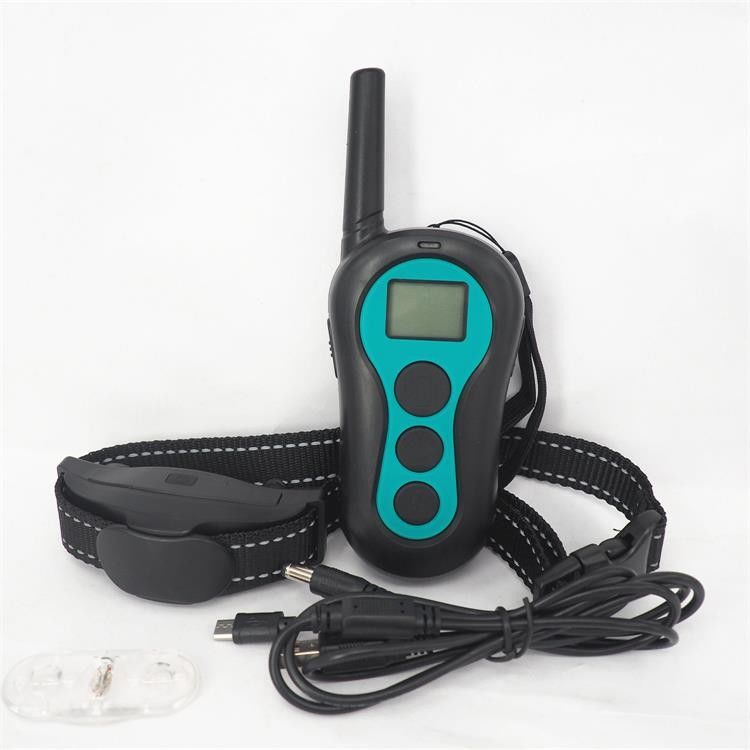Cuello teledirigido de la descarga eléctrica del animal doméstico de los productos recargables impermeables del entrenamiento para los perros