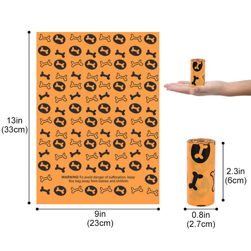 El impulso biodegradable amistoso del perro de Eco EPI empaqueta para caminar al aire libre