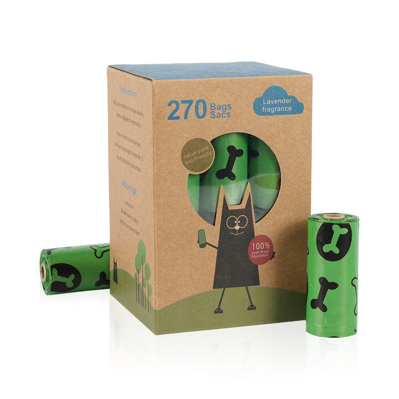 El impulso amistoso de Eco de la prueba del escape empaqueta para los perros que el impulso perfumado biodegradable empaqueta 18 Rolls en una caja