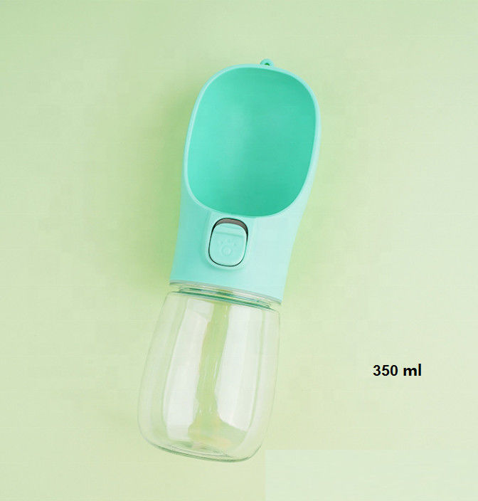 Botella de agua del cuenco de Carre Cup Leak Proof Dog de la bebida del viaje para BPA al aire libre 350ML libre