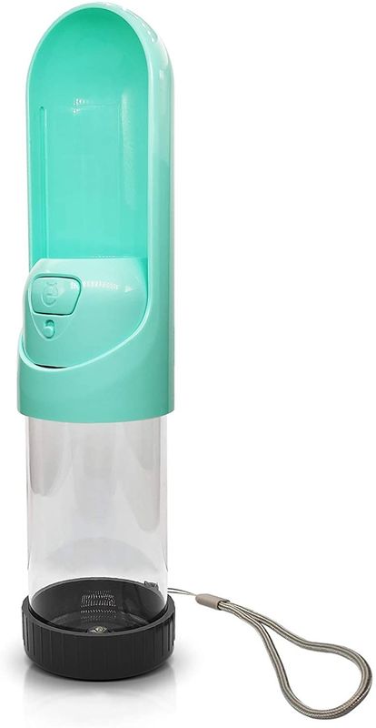 El dispensador portátil plegable del agua para el animal doméstico H2O de los perros embotella BPA 10 onzas libre 300ml