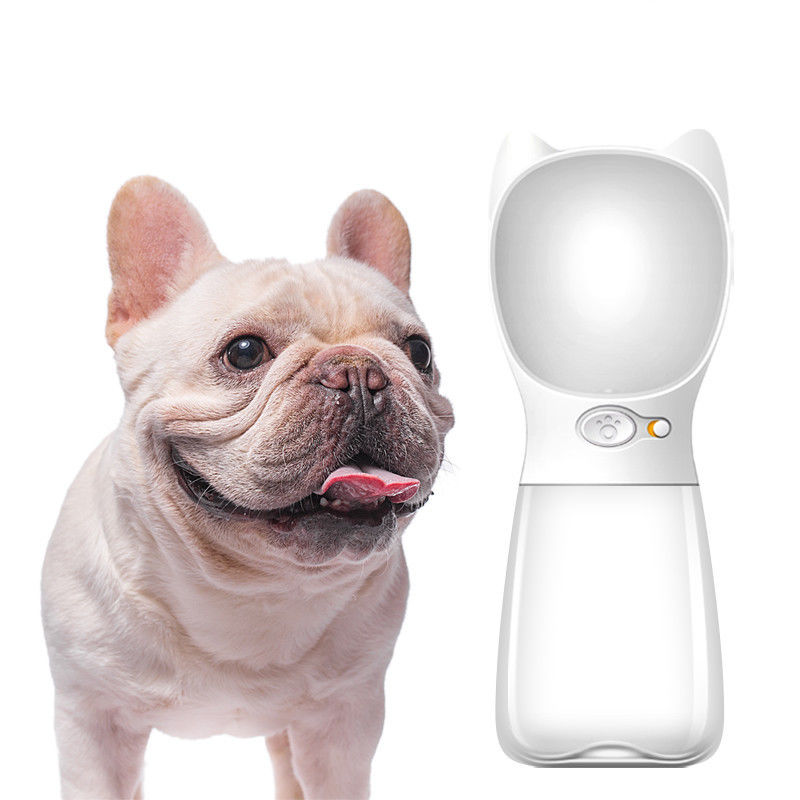 Botella de agua portátil del animal doméstico del viaje de 480 ml para el dogo de los perros