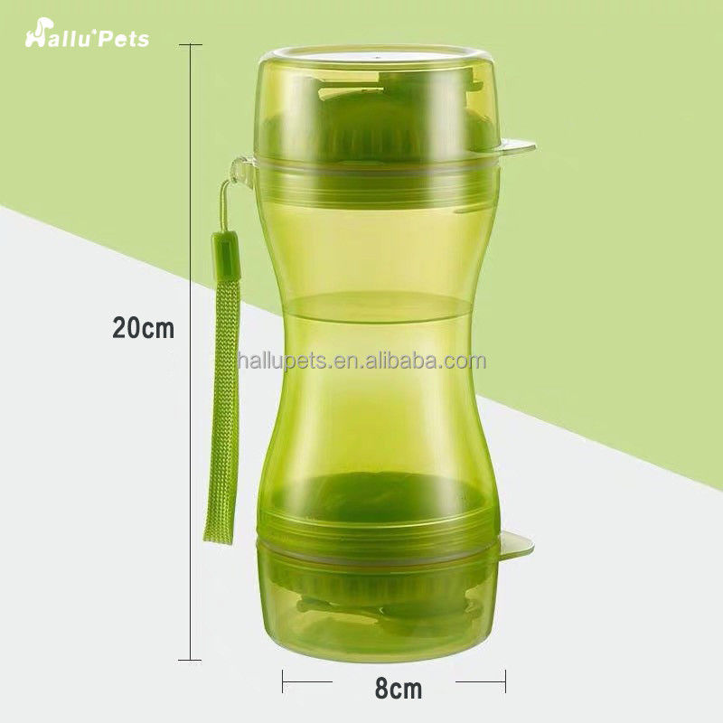 Botella de agua al por mayor del perro portátil para los animales domésticos Cat Feeding Milk Bottle