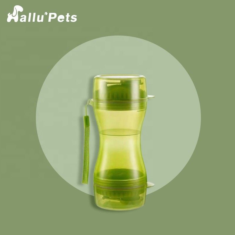 2 en 1 fábrica del envase de comida de animales domésticos con el dispensador del bolso del estallido