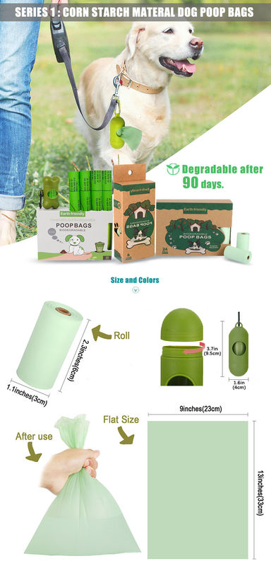 Cat Dog Poop Bag Dispenser el 100% biodegradable
