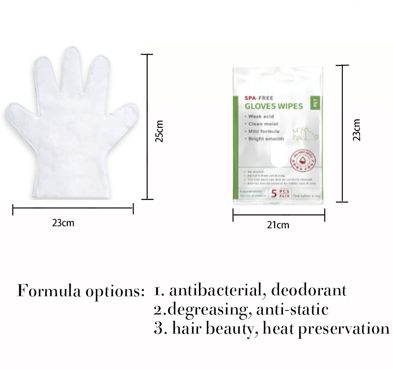 Los fingeres de los dientes del oído del ojo acarician trapos de limpieza convenientes no tejidos disponibles de los guantes